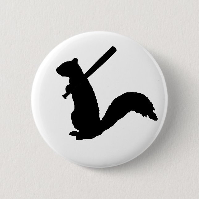 Das verärgerte Eichhörnchen Button (Vorderseite)