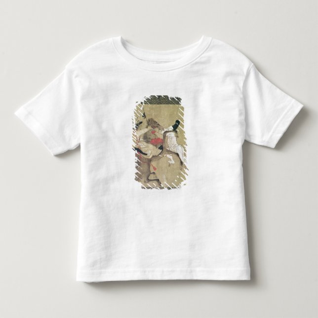 Das verärgerte Pferd Kleinkind T-shirt (Vorderseite)
