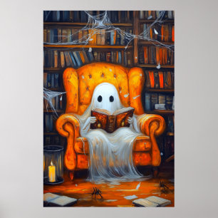 Das verborgene Geist   Gemütliches Halloween-Bibli Poster