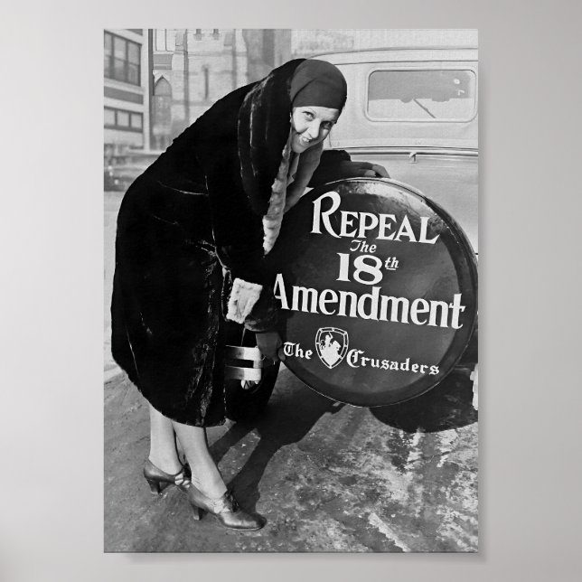 Das Verbot, Vintage Schwarz-Weiß-Kunst Poster (Vorne)