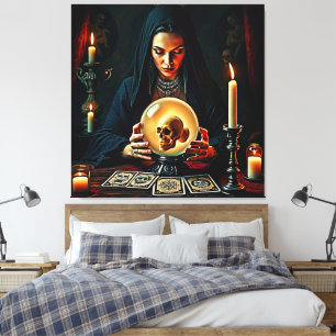 Das verbotene Geheimnisdesign der Zukunft Leinwanddruck