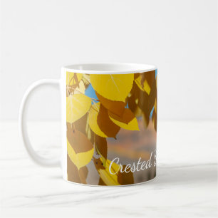Das Verfärben der Espen in Crested Butte Kaffeetasse