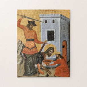 Das Verhalten von John dem Baptist-Orthodoxen Icon Puzzle
