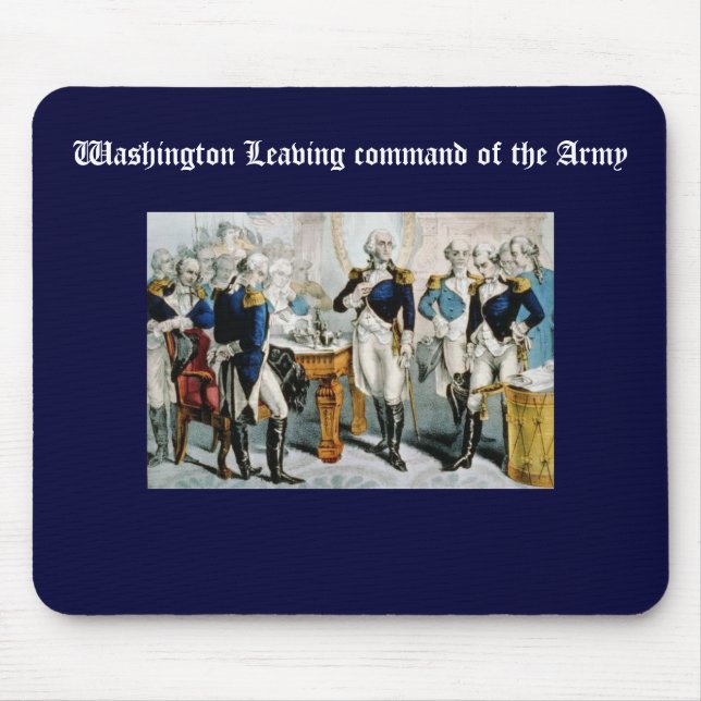 Das Verlassend Armeekommando in Washington Mousepad (Vorne)