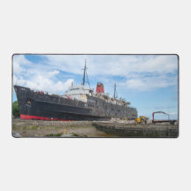 Das verlassene TSS-Schiff Duke of Lancaster