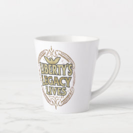 Das Vermächtnis der Freiheit lebt Milchtasse