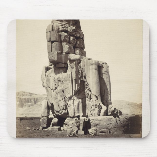 Das "vernehmbare Memnon", kolossale Statue von Mousepad (Vorne)