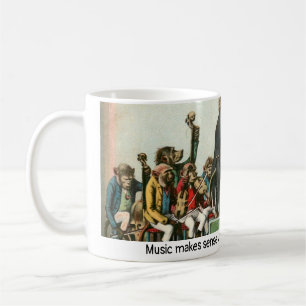 Das Verrückte Affen-Orchester Tasse