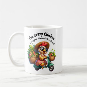 Das verrückte Huhn Kaffeetasse