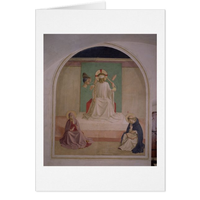 Das Verspotten von Christus mit der Jungfrau und (Vorne)