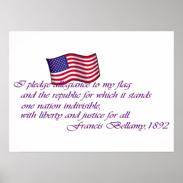 Das Versprechen der Legitimation - 1892 Poster (Vorne)