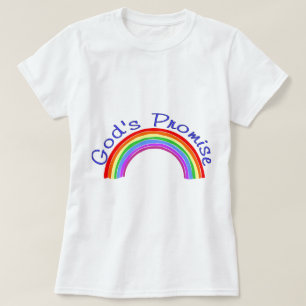 Das Versprechen des Gottes mit dem Regenbogen T-Shirt