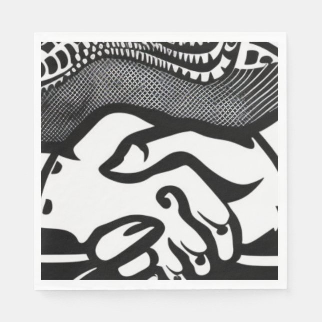 Das Versprechen Serviette (Vorderseite)