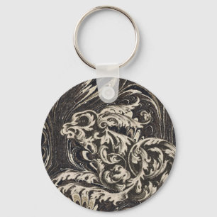 Das versteckte Kaninchen Schlüsselanhänger