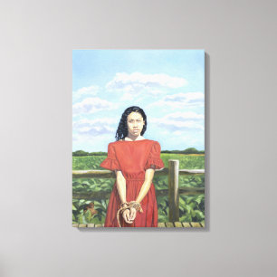 Das Versteigerungspodest 2000 Leinwanddruck