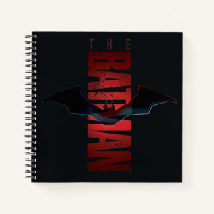 Das vertikale Batman-Logo Notizbuch