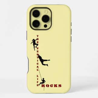 Das vertikale Leben - Rock Climbing Design iPhone 16 Pro Max Hülle