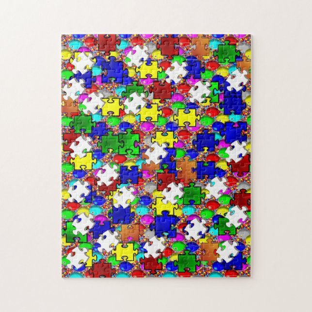 Das verwirrenpuzzlespiel puzzle (Vertikal)