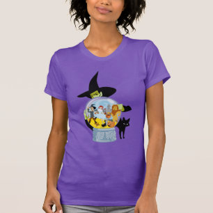 Das verworrene Hexenkristall-Halloween T-Shirt