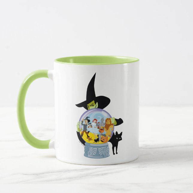 Das verworrene Hexenkristall-Halloween Tasse (Links)