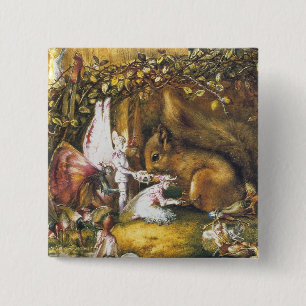 Das verwundete Eichhörnchen Button