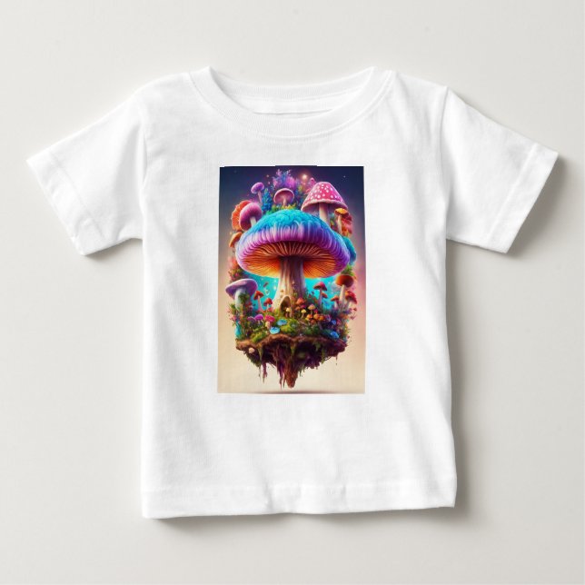 Das verzauberte Gnome-Erlebnis: Design von Whimsic Baby T-shirt (Vorderseite)