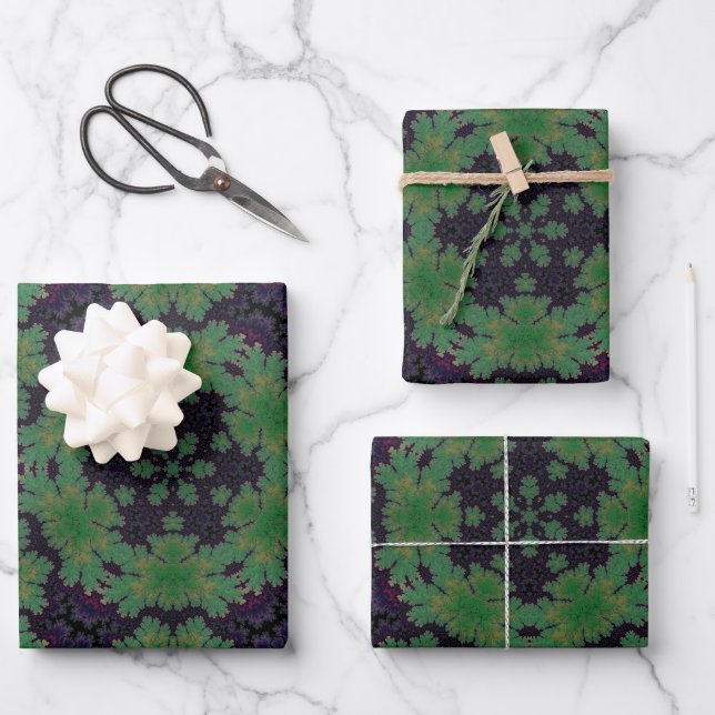 Das verzauberte Heckrad Geschenkpapier Set (Vorderseite)