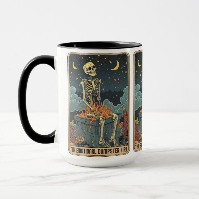 Das verzauberte Minstrel-Tarot Tasse (Links)