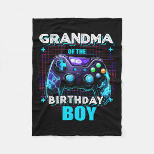 Das Video-Spiel "The Birthday Boy Matching Family" Fleecedecke