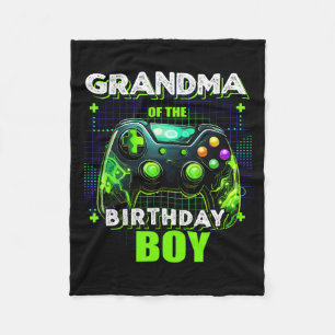 Das Video-Spiel "The Birthday Boy Matching Family" Fleecedecke