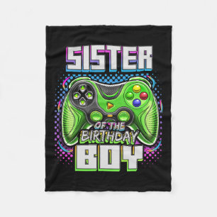 Das Video-Spiel "The Birthday Boy Matching Family" Fleecedecke