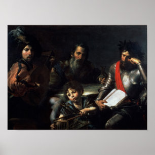 Das vier Alter des Mannes, c.1626-7 Poster