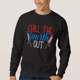 Das vierte Feuerwerk der USA am 4. Juli abkühlen Sweatshirt