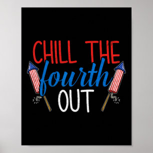 Das vierte Feuerwerk Usa Uns 4. Juli Patrio Poster