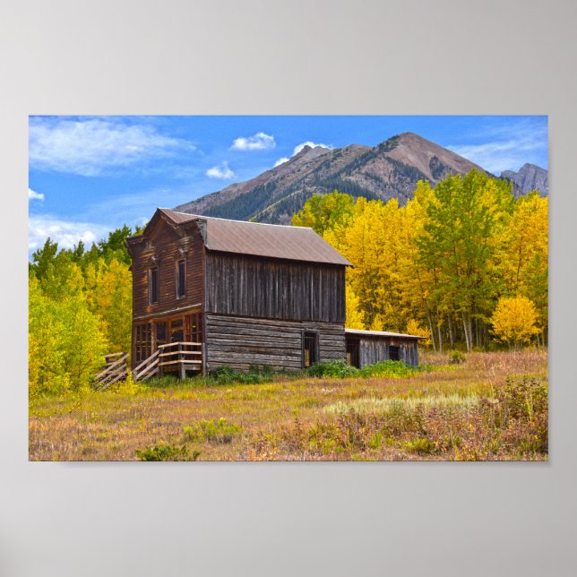 Das View Hotel, Ashcroft, Colorado Poster (Vorne)