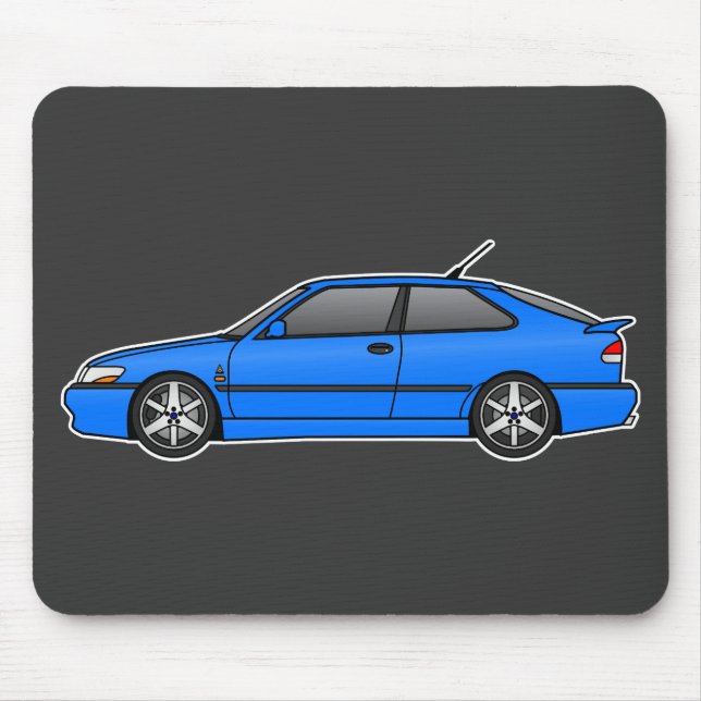 das viggen der ironjoes mit Speichen des Doppelten Mousepad (Vorne)