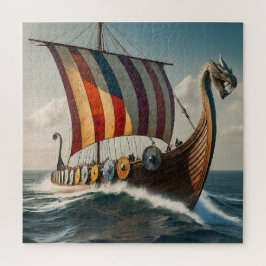Das Viking Long Schiff Puzzle