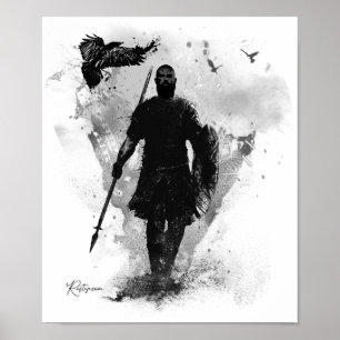 Das Viking Schritt für Schritt nach Valhalla Poster