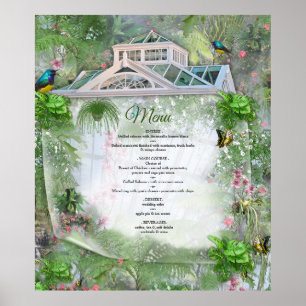 Das Viktorianische Greenhouse Poster