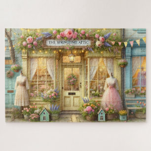 Das vintage Kleidergeschäft The Springtime Attic Puzzle