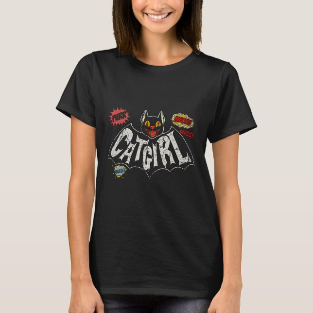 Das Vintage Mädchen Rockabilly T-Shirt (Vorderseite)