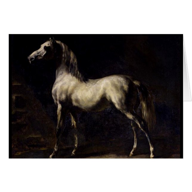 Das Vintage Pferd (Vorderseite (Horizontal))