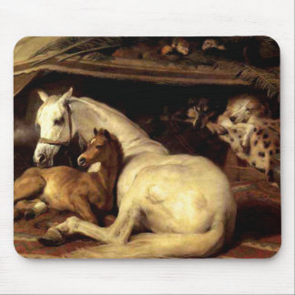 Das Vintage Pferd Mousepad
