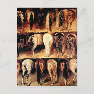 Das Vintage Pferd Postkarte