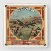 Das Vintage Pferderennen von Derby David Dunlop