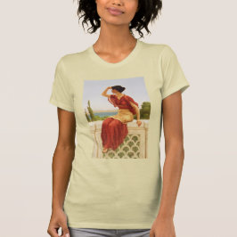Das Vintage Portrait der Frau mit dem Zeichen Godw T-Shirt