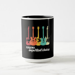 Das Vintage Retro-Leben ist voller wichtiger Entsc Tasse