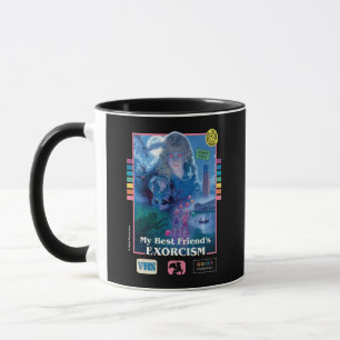 Das Vintage-VHS-Cover für den Exorzismus meiner be Tasse