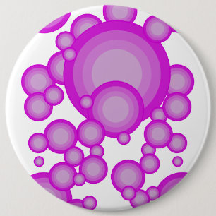 Das Violet 70er-Jahre-Styling Button