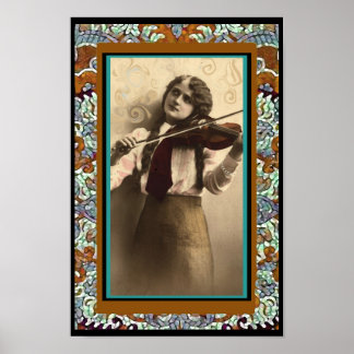 Das Violinistenposter Poster